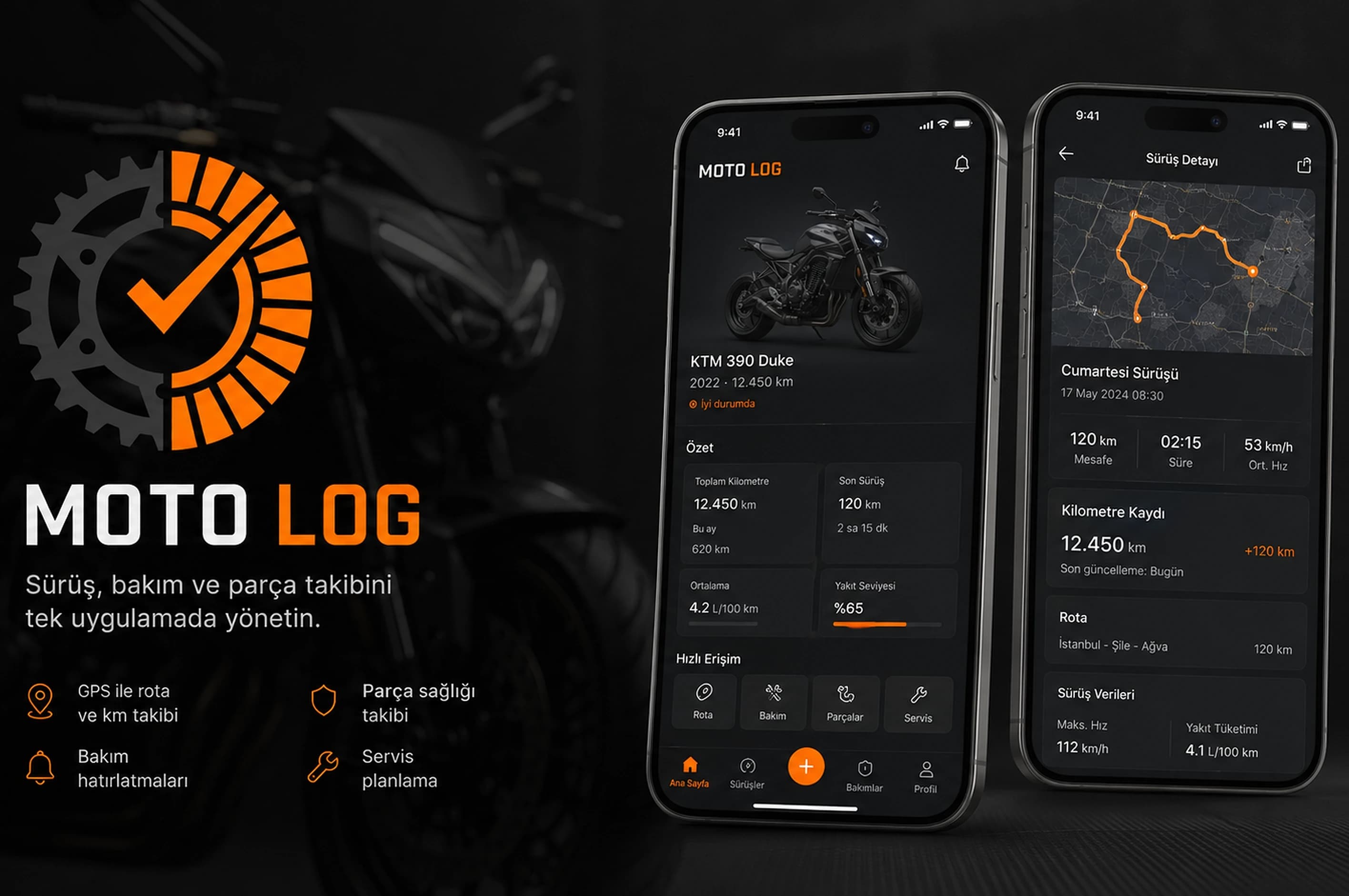 MOTO LOG projesi